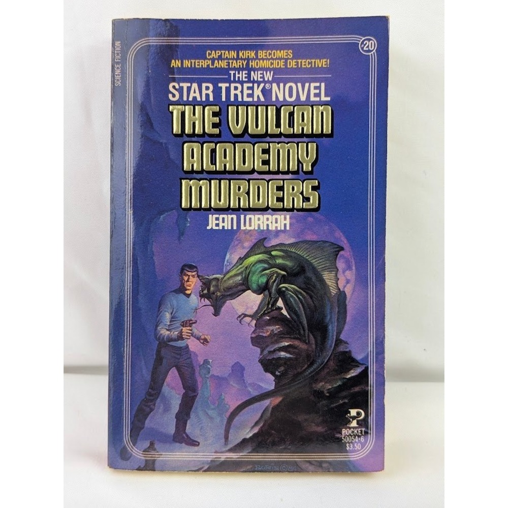 Pocket Books Star Trek Novel The Vulcan Academy Murders Sci-Fi
